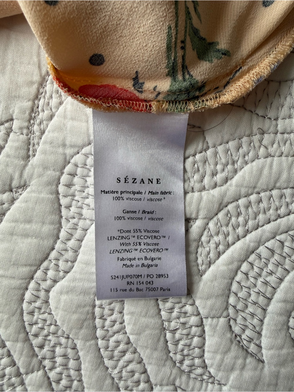 Sezane - Sandy Skirt - Poppy - Picture 6 of 13